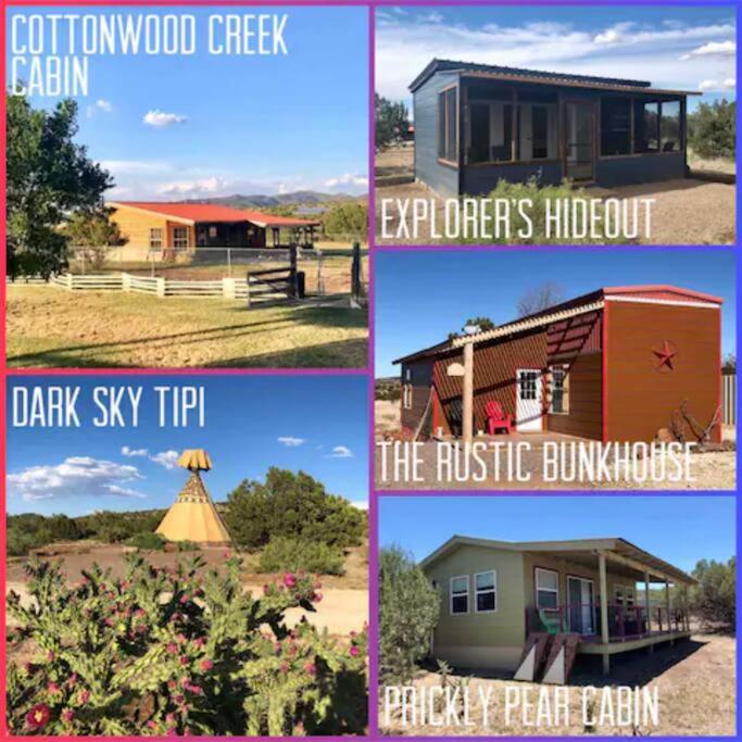 Cottonwood Creek Cabins - Alpine, Tx 외부 사진